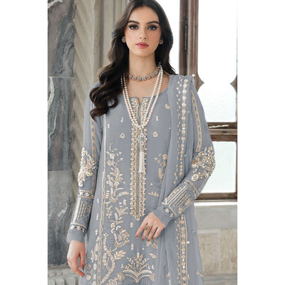 grey-floral-sequins-embroidered-georgette-semi-stitched-suit