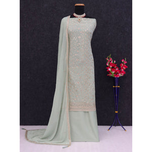 green-floral-sequins-embroidery-georgette-semi-stitched-salwar-suit