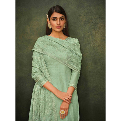 green-swarovski-work-organza-semi-stitched-salwar-suit