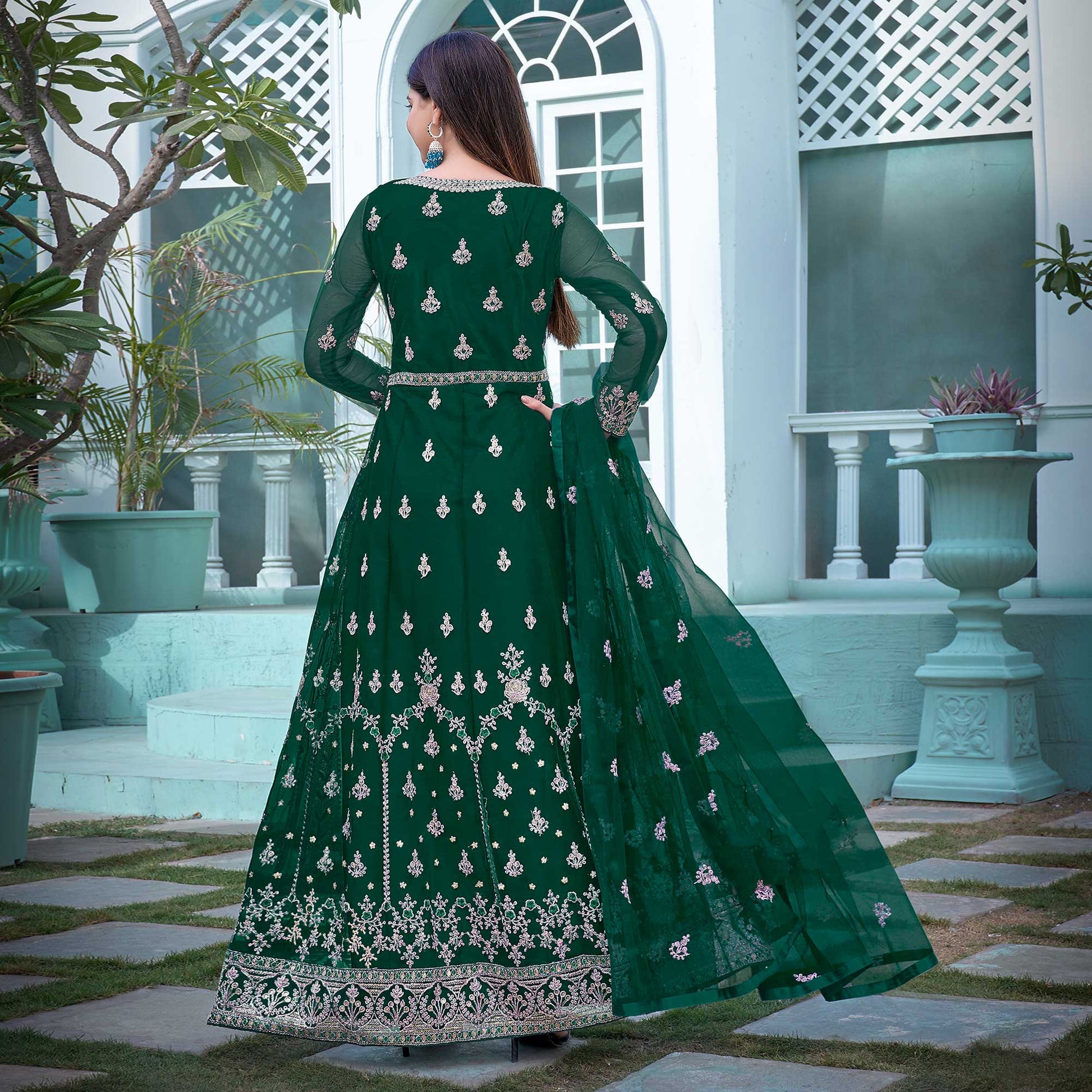 green-floral-embroidered-net-semi-stitched-anarkali-suit-2