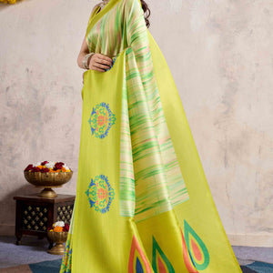 green-kanoko-print-weaving-soft-banarasi-silk-saree