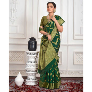 green-floral-woven-organza-saree-15