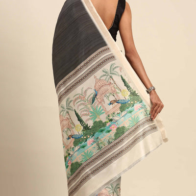 grey-digital-printed-cotton-silk-saree-4