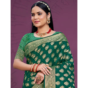 green-floral-woven-cotton-silk-saree-with-tassels-6