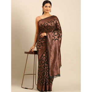 green-floral-woven-cotton-silk-saree-6