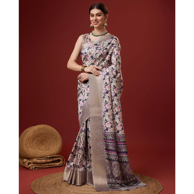 grey-digital-printed-cotton-silk-saree-with-border