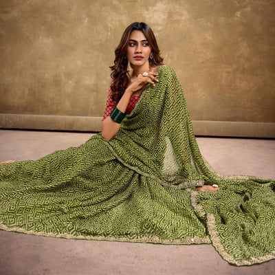 green-printed-chiffon-saree-with-sequins-border-1