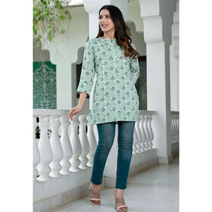 green-floral-foil-printed-rayon-top-1