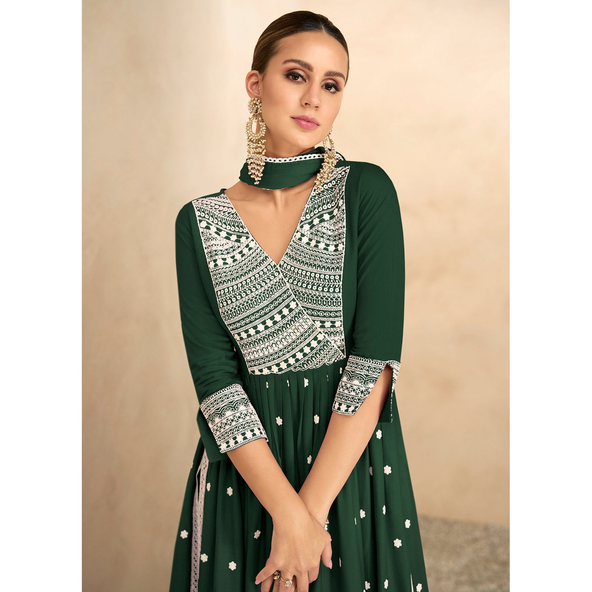 green-lucknowi-work-rayon-naira-cut-palazzo-suit-1
