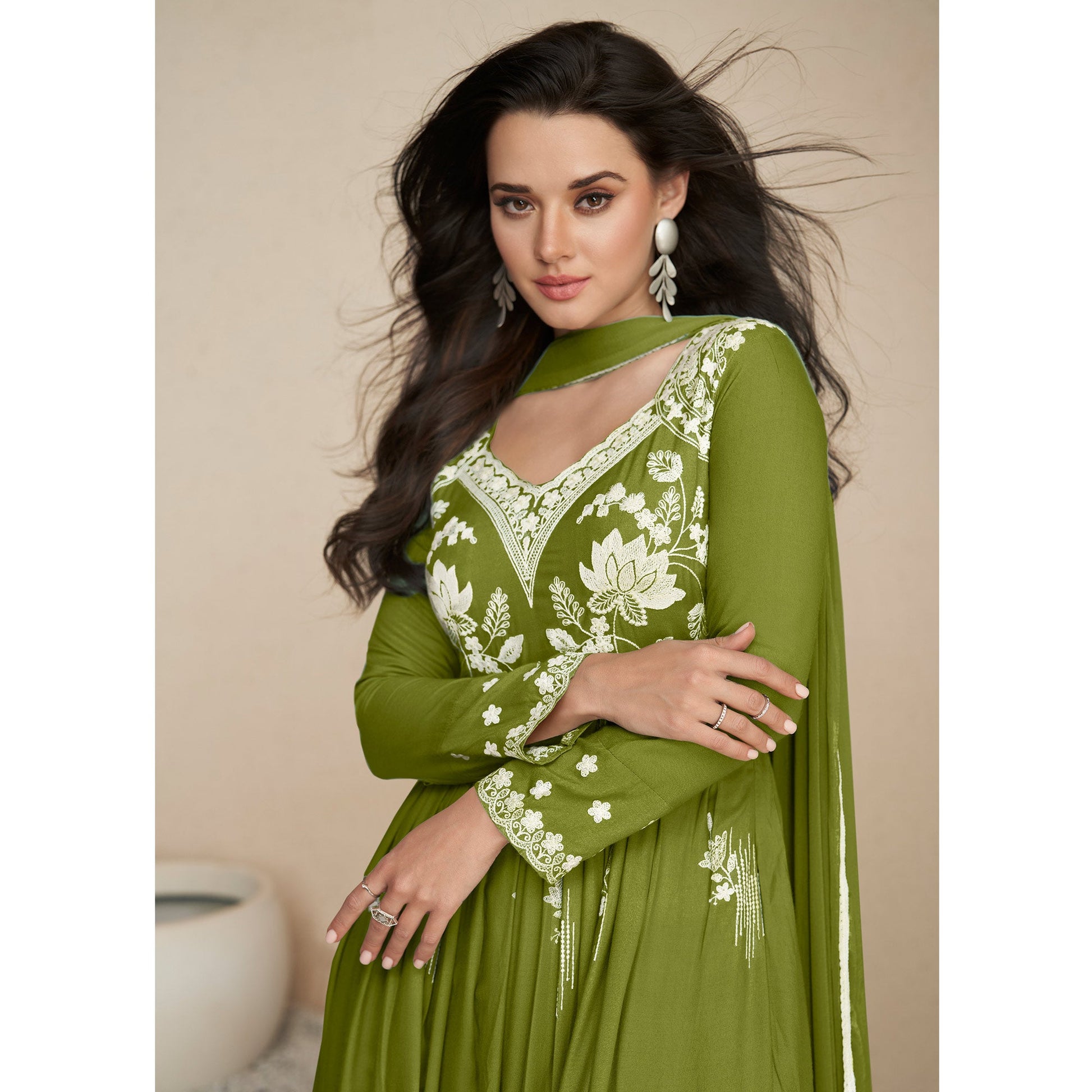 green-lucknowi-embroidered-rayon-palazzo-suit-5