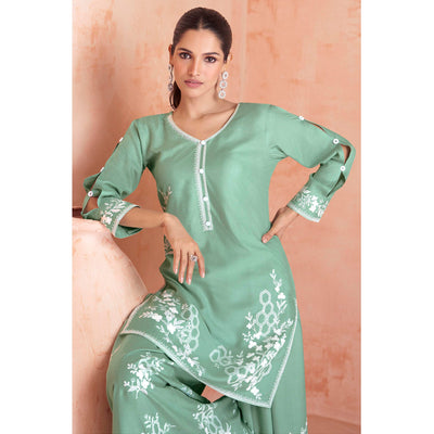 green-floral-embroidered-rayon-palazzo-suit-1