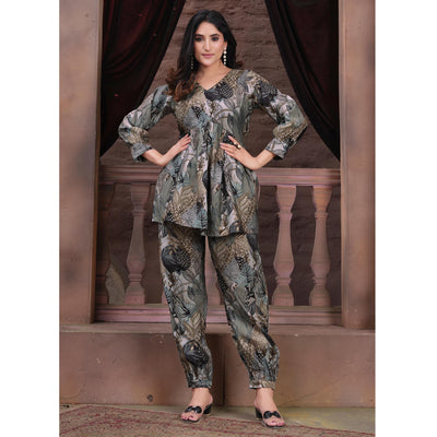 grey-floral-printed-chanderi-co-ord-set-1