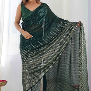 green-sequins-embroidered-georgette-saree-43