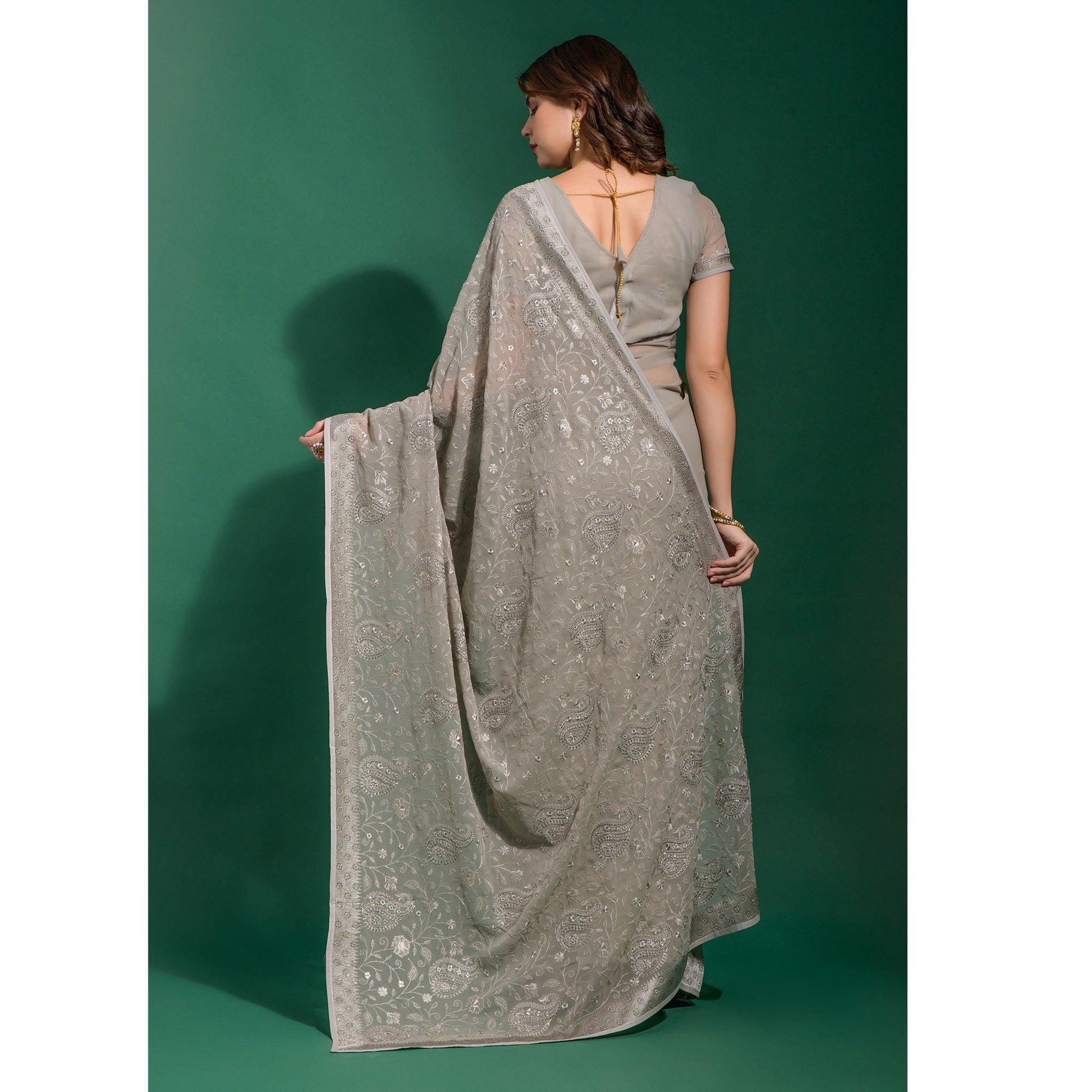 grey-floral-embroidered-georgette-saree