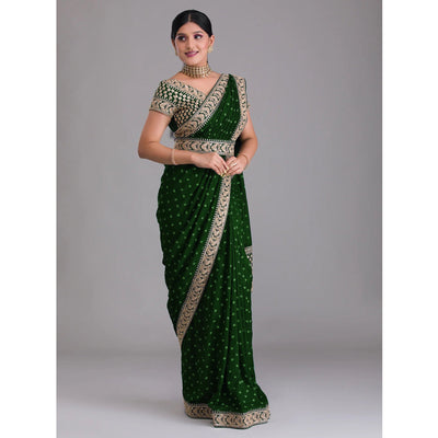 green-printed-with-embroidered-vichitra-silk-saree