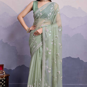 green-floral-sequins-embroidered-chiffon-saree-15