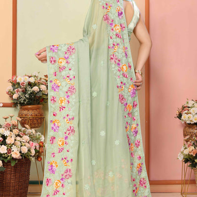 green-floral-embroidered-organza-saree-17