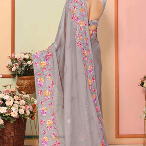 grey-floral-embroidered-organza-saree-8