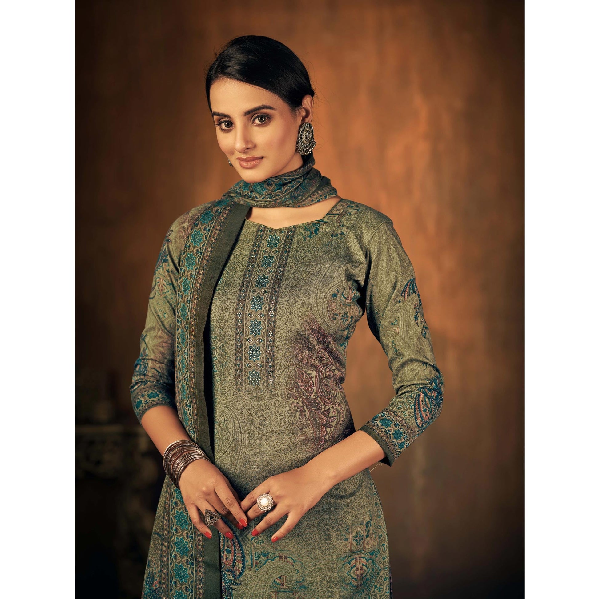 green-printed-with-swarovski-work-pashmina-salwar-suit