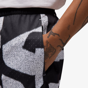 JORDAN | JORDAN SPORT DRI-FIT MESH DIAMOND SHORTS { BLACK/BLACK