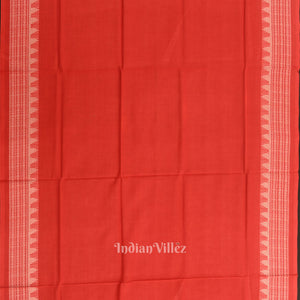 Blue with Red Doll Odisha Ikat  Sambalpuri Dress Material & Dupatta
