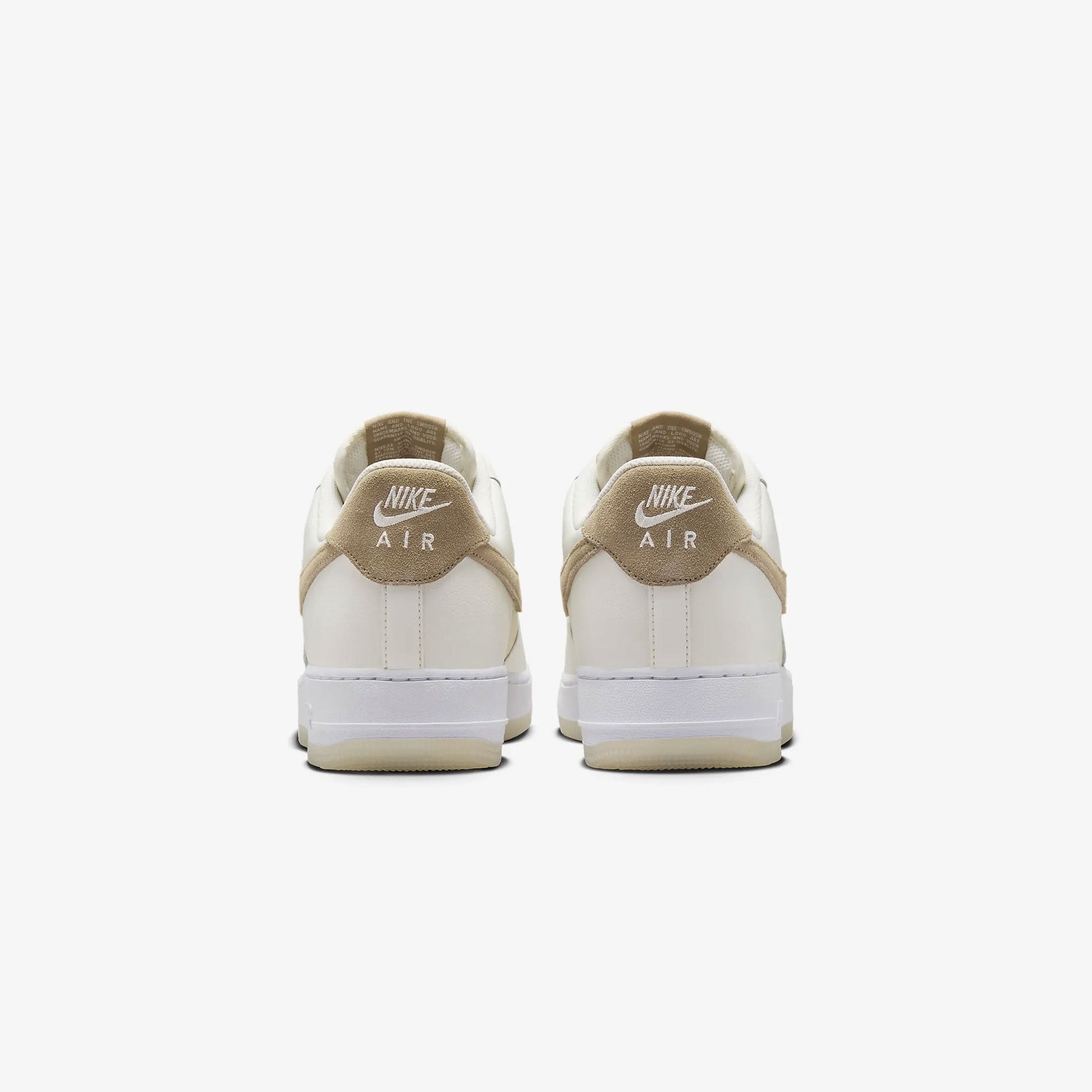 Nike | AIR FORCE 1 '07 LV8 { SAIL/KHAKI-COCONUT MILK-WHITE