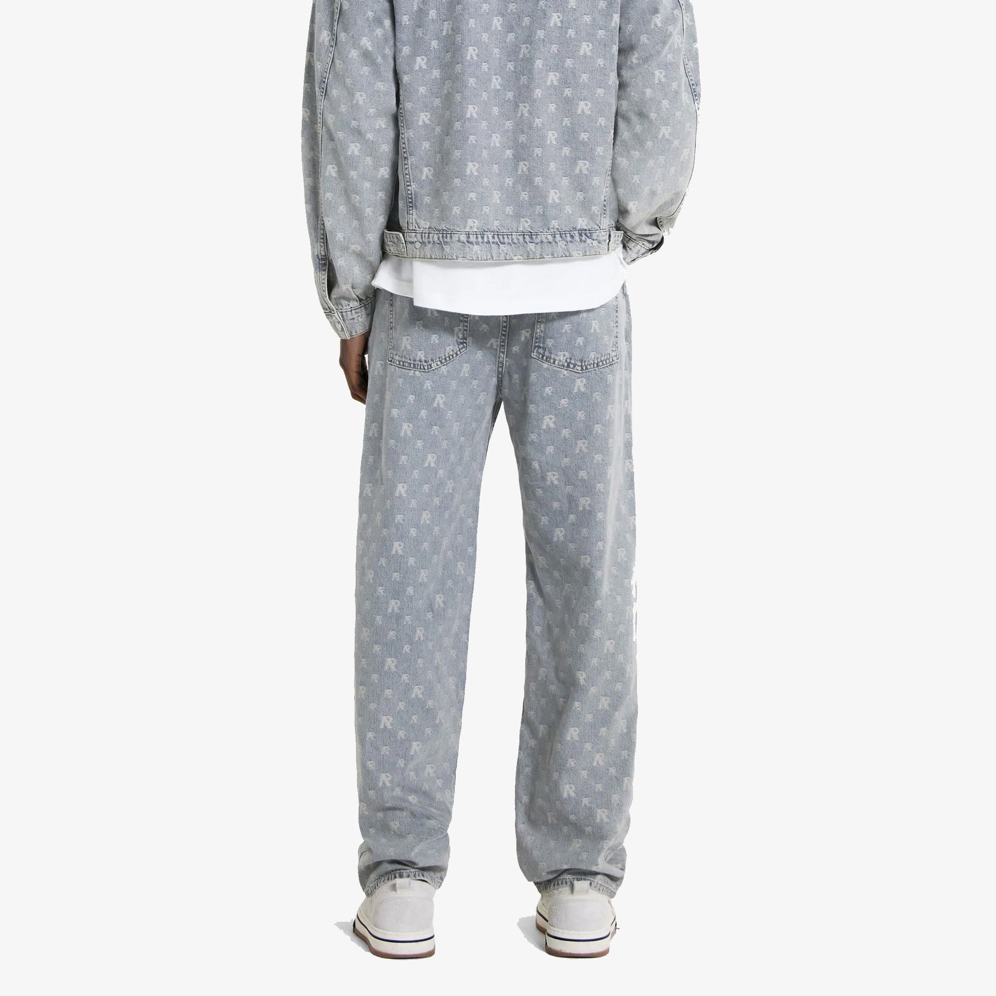 Represent | R3 MONOGRAM BAGGY DENIM  { STONE WASH