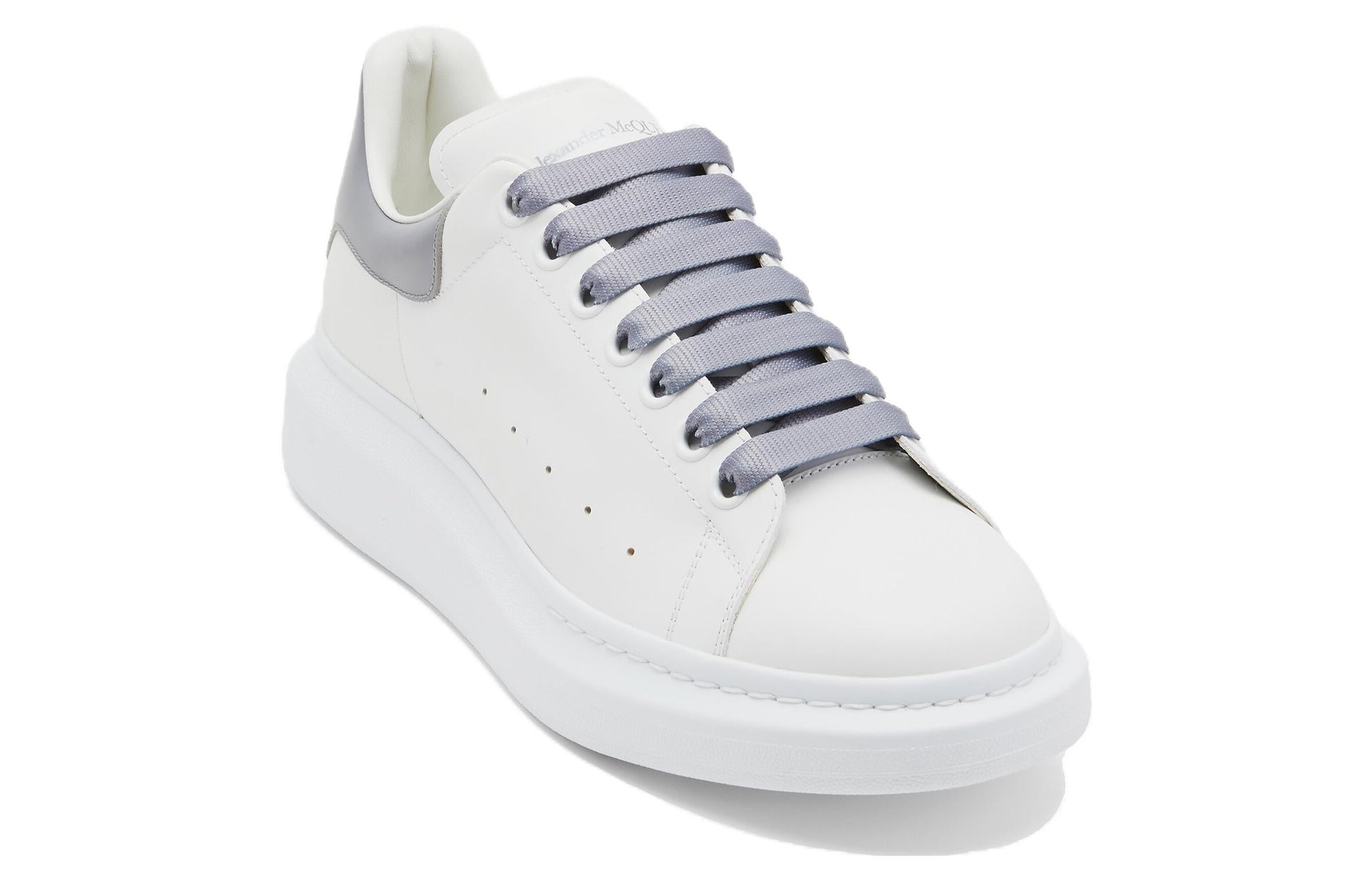 Alexander Mcqueen Oversized White Grey