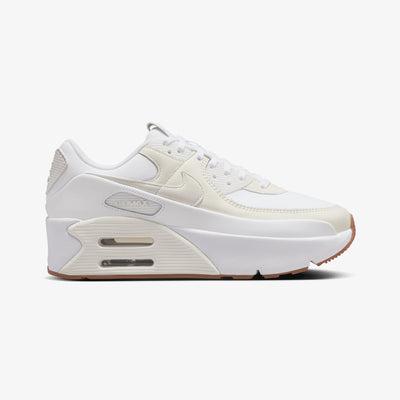Nike | AIR MAX 90 LV8 { WHITE/SAIL-SOFT PEARL-PLATINUM TINT