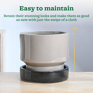 Soothing Rains Ceramic Planters