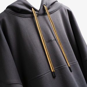 Superkicks | BASIC HOODIE  { ASPHALT