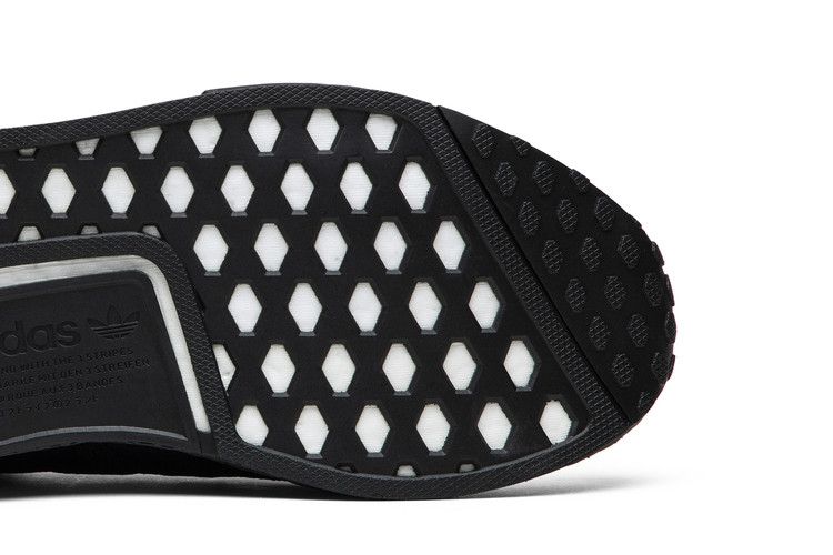 adidas NMD R1 Core Black Lush Red