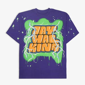 JAYWALKING | BLOTCH 23 T-SHIRT { PURPLE