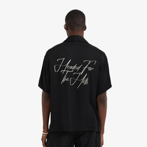 Represent | THE HILLS SHIRT  { BLACK