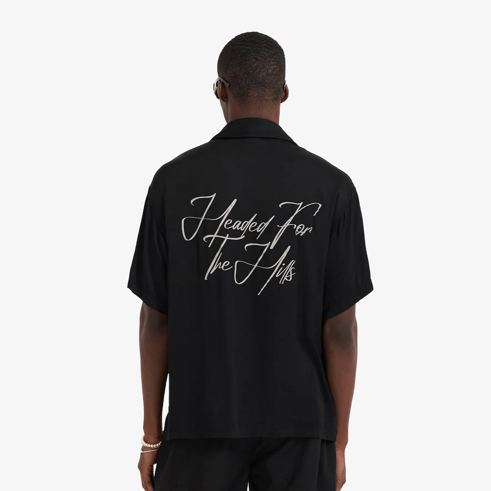 Represent | THE HILLS SHIRT  { BLACK