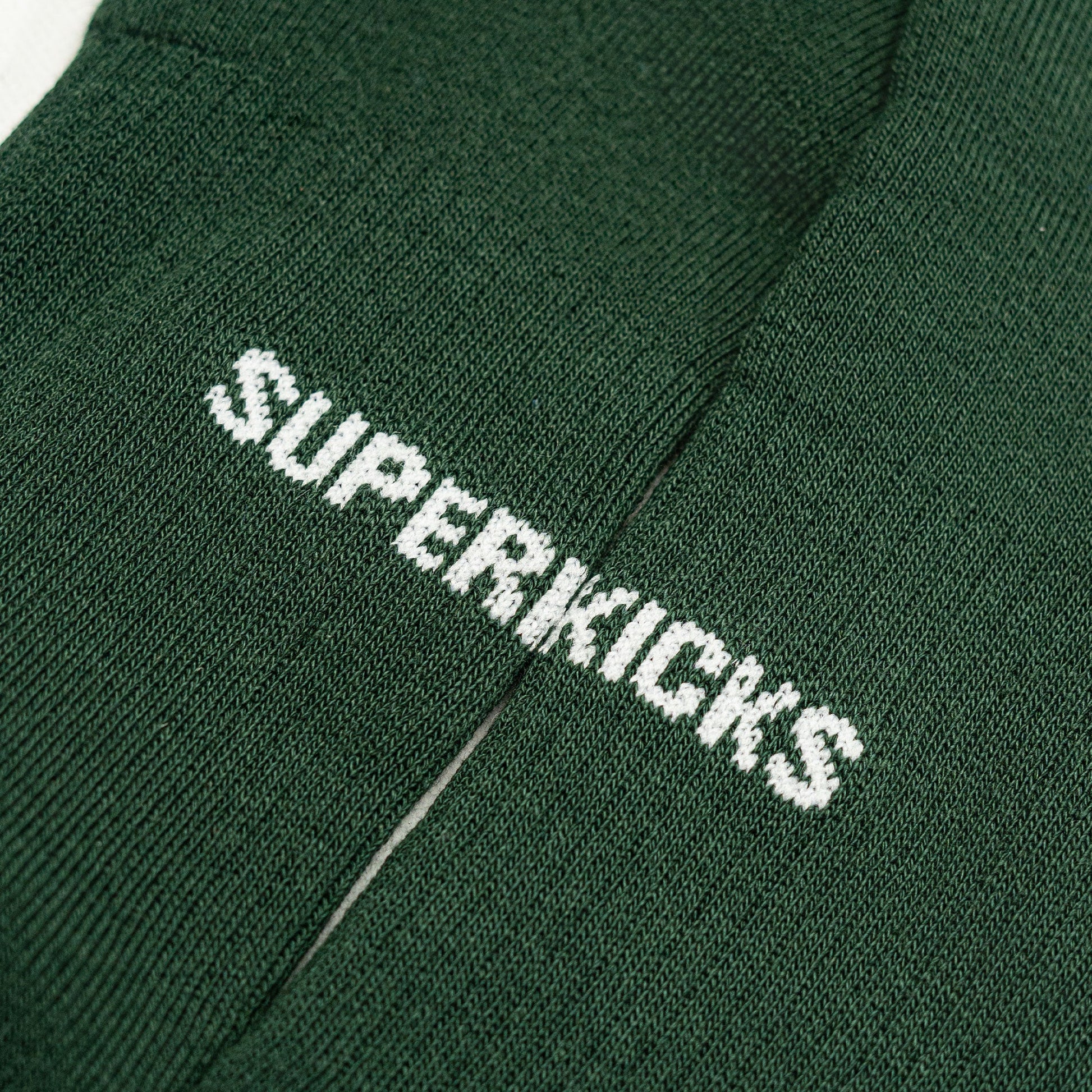Superkicks | CREW SOCKS  { PURPLE/GREEN/BLUE