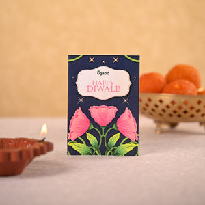 Bamboo Palm Plant & Bombay Sweet Shop Diwali Gift Hamper