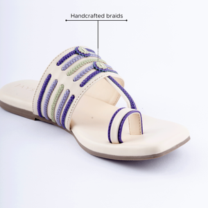 Antique white Kolha Flats