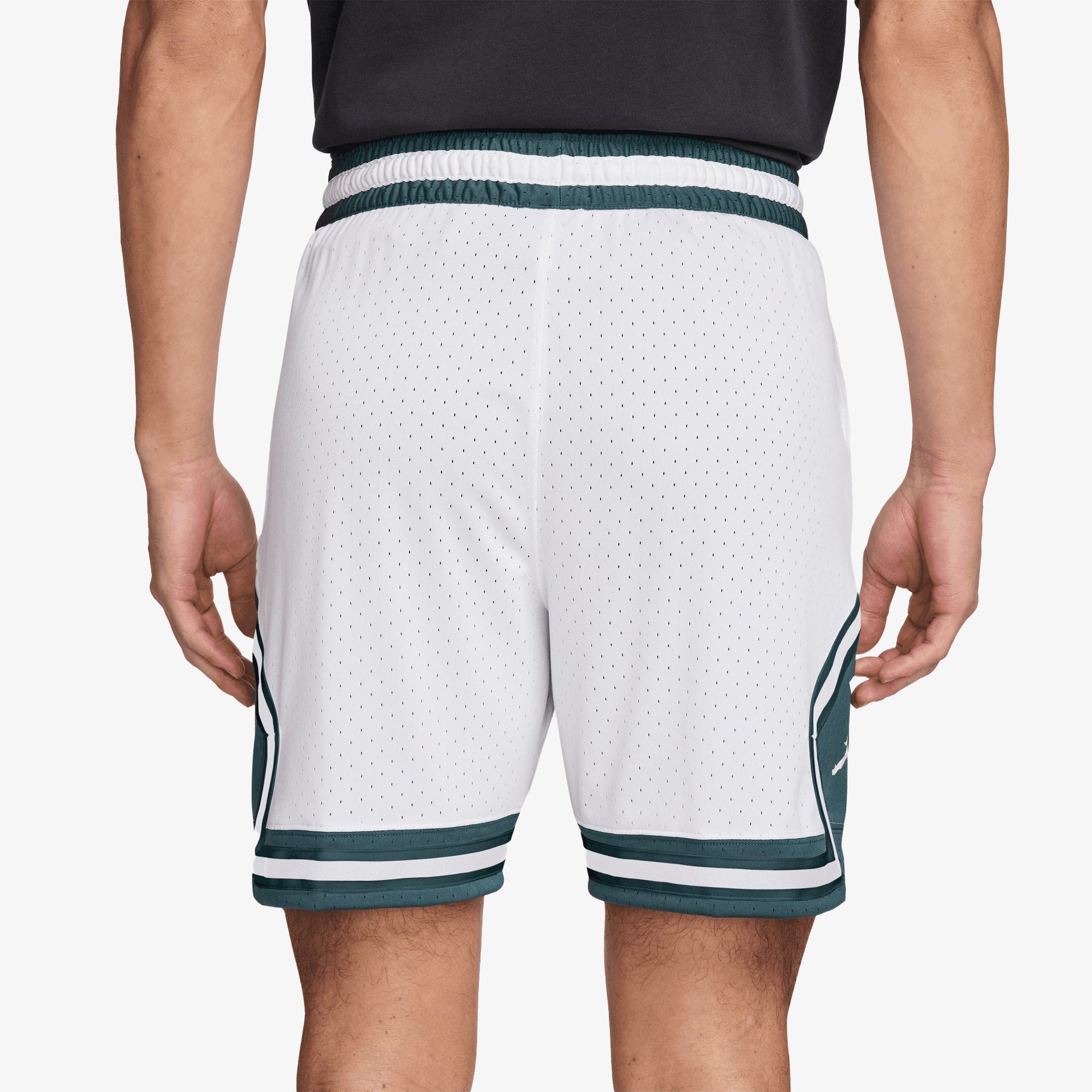 JORDAN | SPORT DRI-FIT DIAMOND SHORTS { WHITE/OXIDIZED GREEN/WHITE