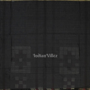 Black White Pasapali Theme Bichitrapuri Silk Saree