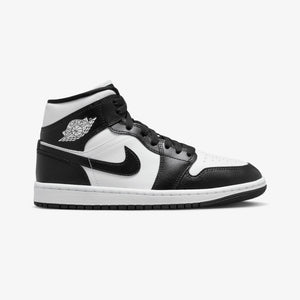JORDAN | AIR JORDAN 1 MID { WHITE/BLACK-WHITE