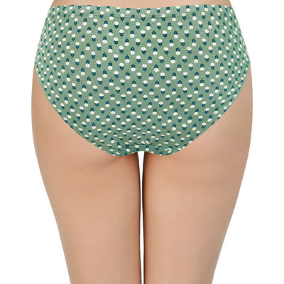 100% Cotton Bikini Panty Pack (Pack of 3) - D006 - Multi