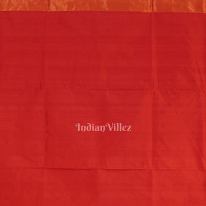Red Laxmi Pada Tissue Pure Sambalpuri Saree