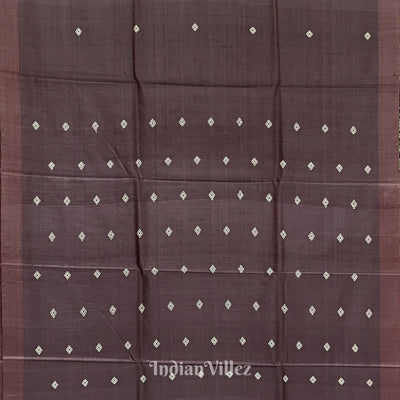 Onion Color Gopalpur Tussar Silk Saree