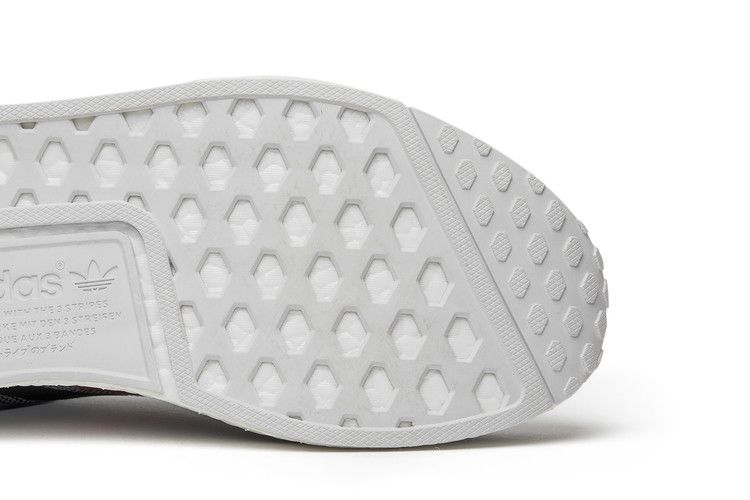 adidas NMD R1 Tri Color Stripes White