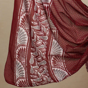 3pc Cotton Kutch Batik Print Dress Material 26