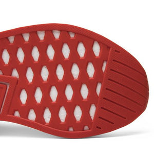 adidas NMD R2 White Core Red Two Toned