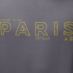 Jordan | PARIS SAINT -GERMAIN  { LT GRAPHITE/TOUR YELLOW