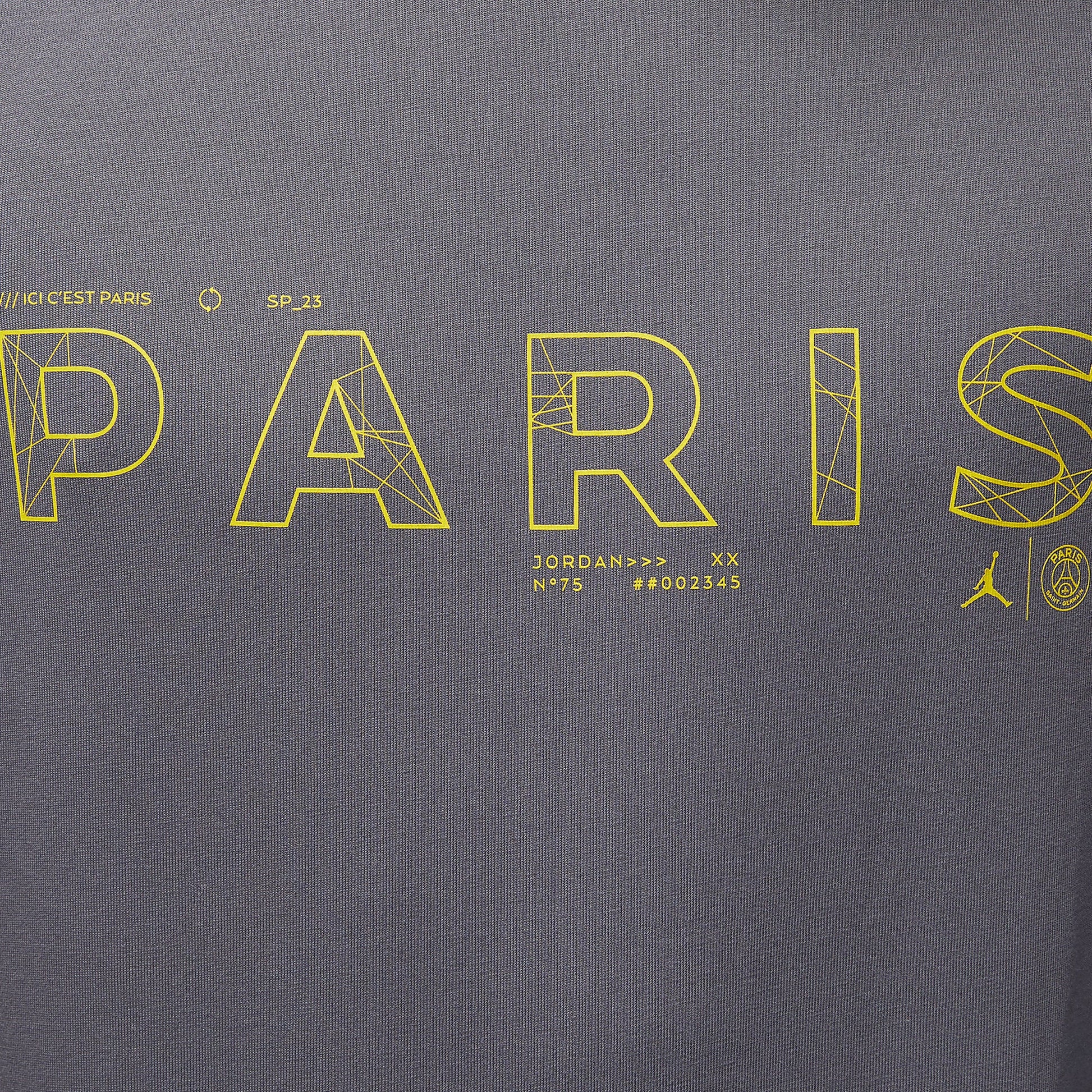Jordan | PARIS SAINT -GERMAIN  { LT GRAPHITE/TOUR YELLOW
