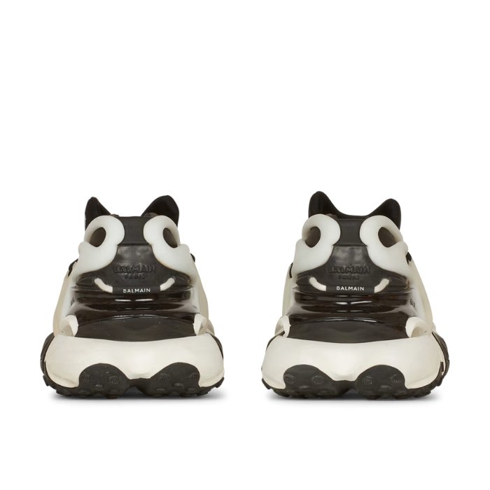 Balmain Unicorn Low-Top Black White